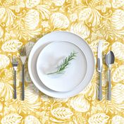 Arabella - Damask Mustard Yellow