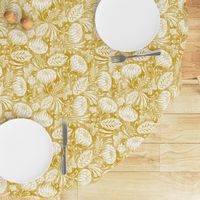 Arabella - Damask Mustard Yellow