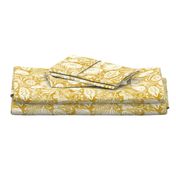 Arabella - Damask Mustard Yellow