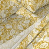 Arabella - Damask Mustard Yellow