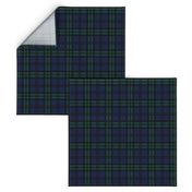 Minimalist Black Watch Tartan Modern