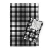 MacFarlane Black + White Tartan Modern