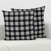 MacFarlane Black + White Tartan Modern