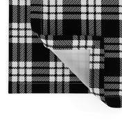 MacFarlane Black + White Tartan Modern