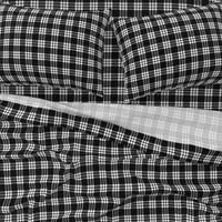 MacFarlane Black + White Tartan Modern