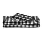 MacFarlane Black + White Tartan Modern