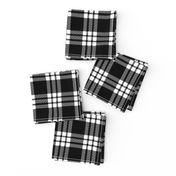 MacFarlane Black + White Tartan Modern