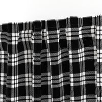 MacFarlane Black + White Tartan Modern