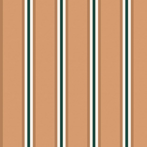 Tan Green And Cream Stripes