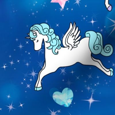1 Pegasus winged unicorns pegacorns glitter sparkles stars universe galaxy night purple blue violet pink gems jewels diamonds topaz hearts amethyst crystals bubbles kawaii adorable cute  horses pony ponies wings  