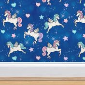 1 Pegasus winged unicorns pegacorns glitter sparkles stars universe galaxy night purple blue violet pink gems jewels diamonds topaz hearts amethyst crystals bubbles kawaii adorable cute  horses pony ponies wings  