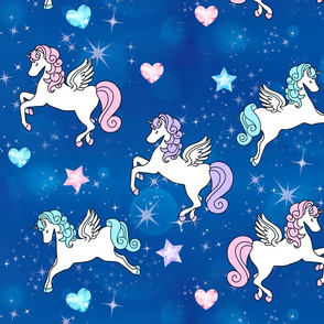 1 Pegasus winged unicorns pegacorns glitter sparkles stars universe galaxy night purple blue violet pink gems jewels diamonds topaz hearts amethyst crystals bubbles kawaii adorable cute  horses pony ponies wings  