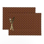 BN12 - Small - Summer Romp Plaid Polka Dots on Rust