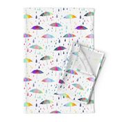 Umbrellas - white