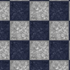 dark blue & gray marble tiles