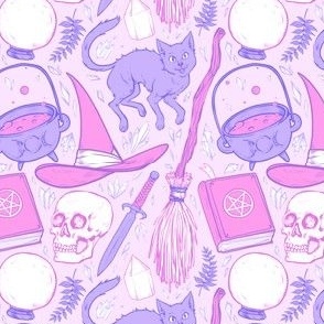  Witch Supplies in Pastel