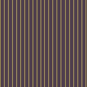 Stripes Gold dark Plum