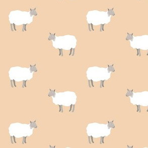 sheep pattern 2-small