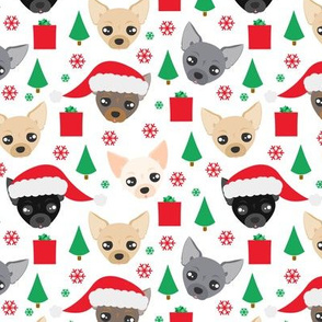 Chihuahua Christmas Pattern