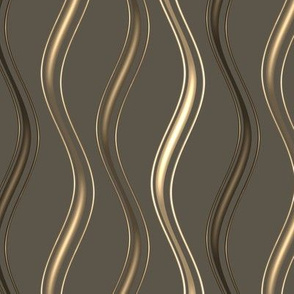 gold and brown vertical waves narrow