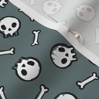 Skulls and bones