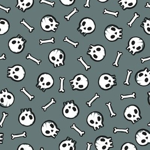 Skulls and bones