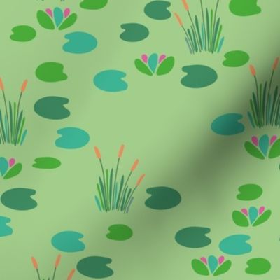 Lily Pond green