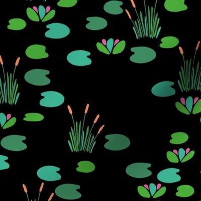 Lily Pond black