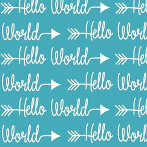 Hello World - Teal
