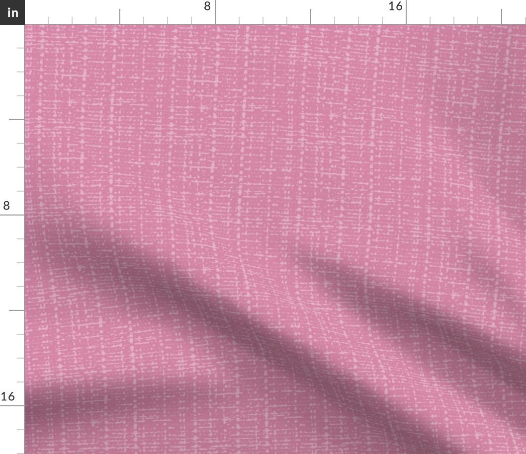 Dusty pink fifties solid barkcloth texture