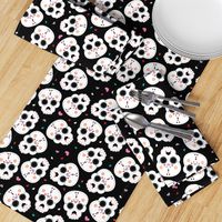 Mexican sugar skulls dia de los muertos skull halloween kids girls LARGE