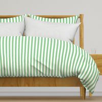 Jade Green vertical stripes small