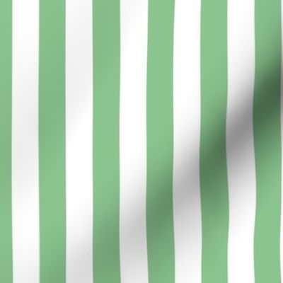 Jade Green vertical stripes small