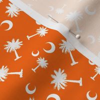 Clemson Orange Palmetto Moon Pattern Differnet Sizes-01