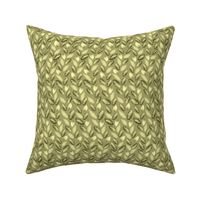 leaf on olive green #C7C59B