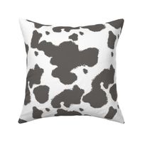 Gray Longhorn Cow Spots