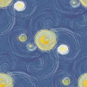 Vincent under the starry night