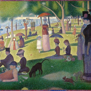 Seurat - Sunday Afternoon on the Island of La Grande Jatte (1886)