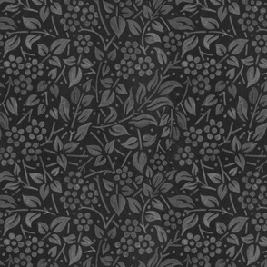 Charcoal floral