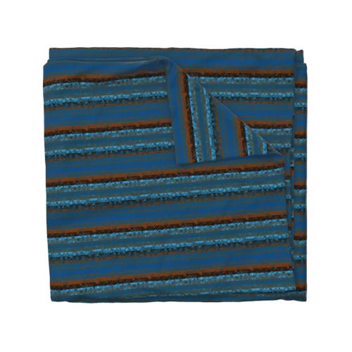 Dark Blue Textured Stripes