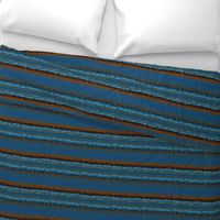 Dark Blue Textured Stripes