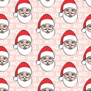 Santa Claus - pink ho ho ho - Christmas