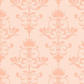 Sunset - Vanilla and Apricot Damask