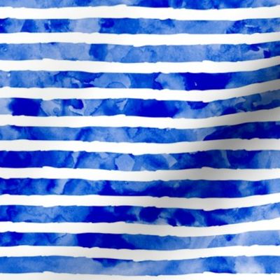 blue watercolor stripes 