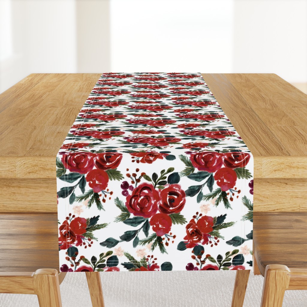 vintage holiday floral