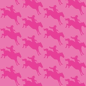 Rodeo Cowboys - Pink on Pink