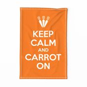 Carrot On Tea Towel