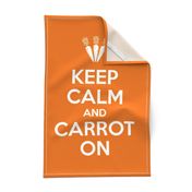 Carrot On Tea Towel