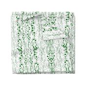 Green dots green dalmatian print