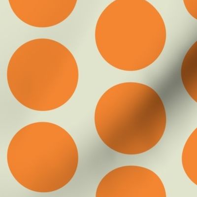 Retro Goldfish - Orange Dots
